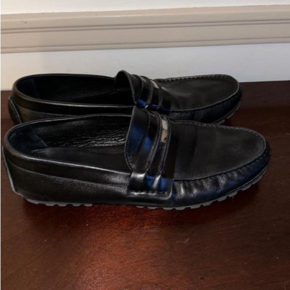 Alessandro Dell’acqua Black Leather Shoes Men’s Size 44 UK (10.5 US) main image 3
